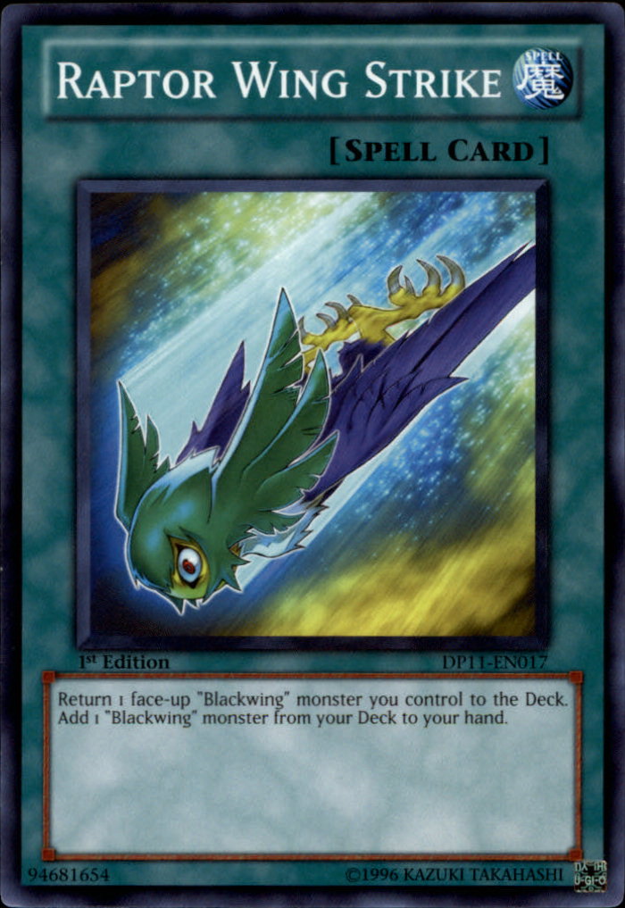 Raptor Wing Strike [DP11-EN017] Common | Jomio and Rueliete's Cards and Comics
