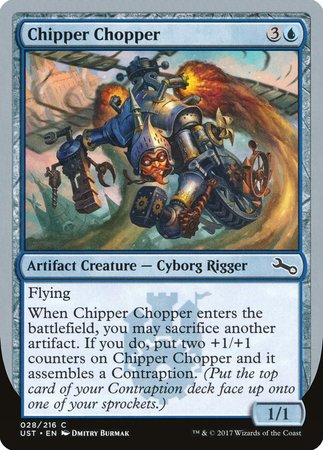 Chipper Chopper [Unstable] | Jomio and Rueliete's Cards and Comics