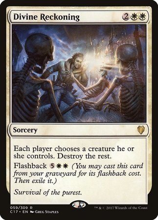 Divine Reckoning [Commander 2017] | Jomio and Rueliete's Cards and Comics