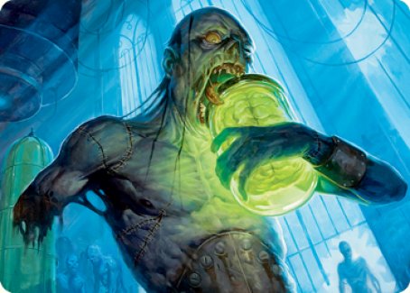 Larder Zombie Art Card [Innistrad: Midnight Hunt Art Series] | Jomio and Rueliete's Cards and Comics