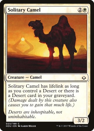 Solitary Camel [Hour of Devastation] | Jomio and Rueliete's Cards and Comics