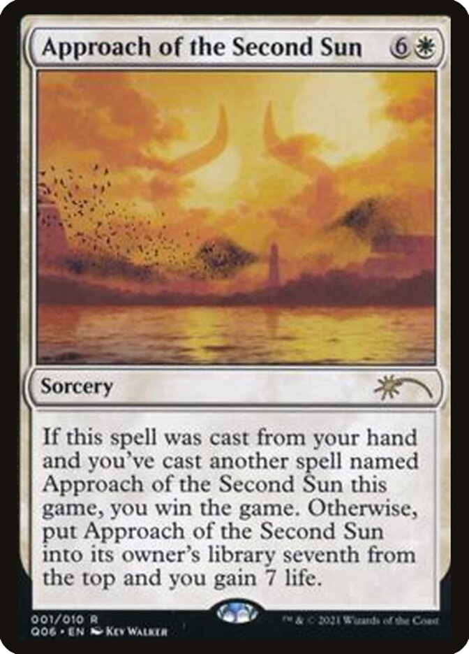 Approach of the Second Sun [Pioneer Challenger Decks 2021] | Jomio and Rueliete's Cards and Comics