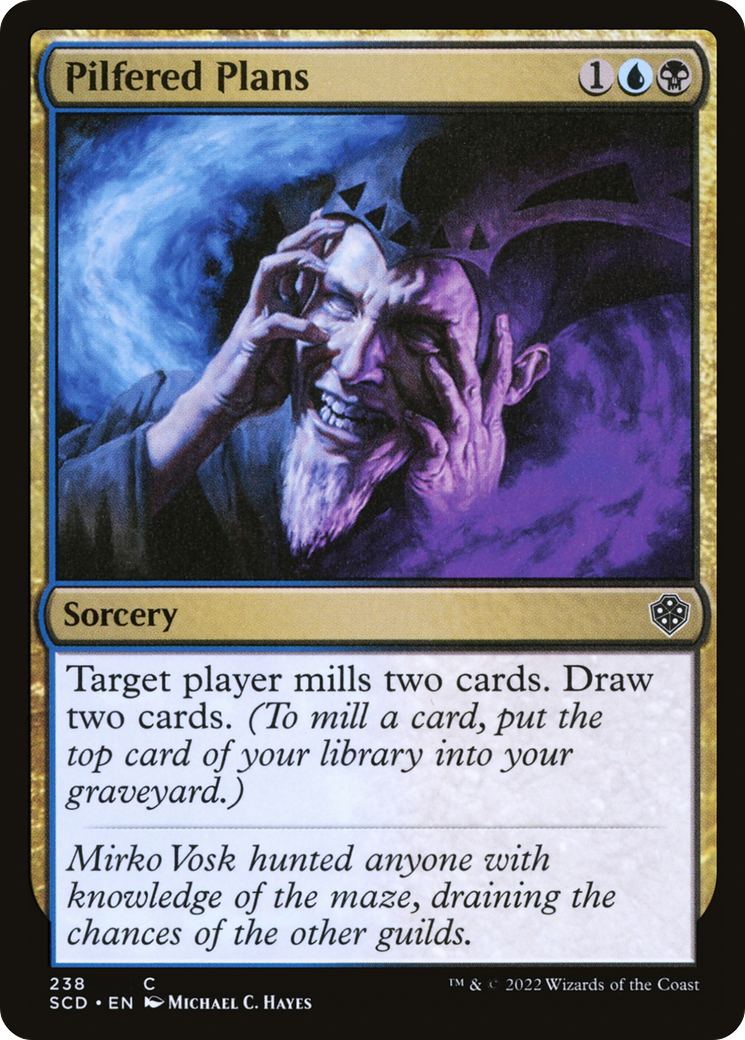 Pilfered Plans [Starter Commander Decks] | Jomio and Rueliete's Cards and Comics