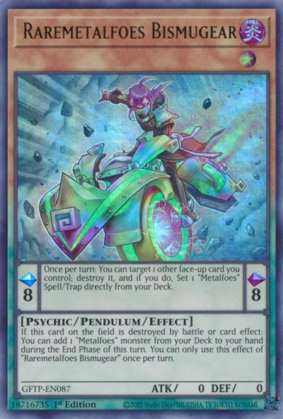 Raremetalfoes Bismugear [GFTP-EN087] Ultra rare | Jomio and Rueliete's Cards and Comics