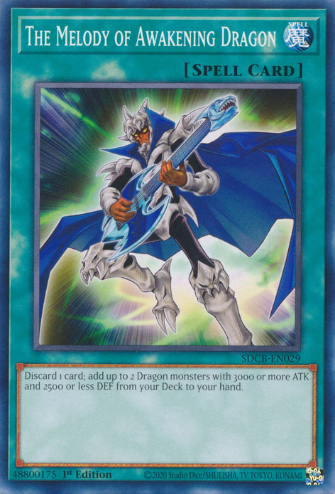 The Melody of Awakening Dragon [SDCB-EN029] Common | Jomio and Rueliete's Cards and Comics