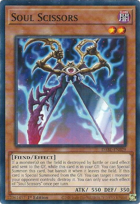 Soul Scissors [DABL-EN029] Common | Jomio and Rueliete's Cards and Comics
