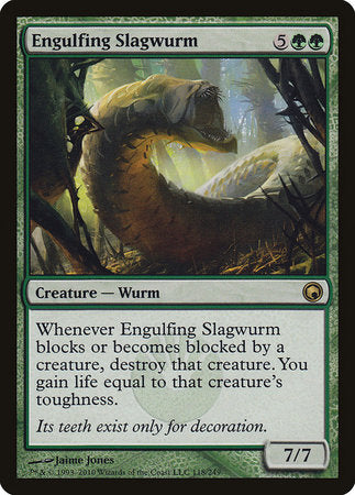 Engulfing Slagwurm [Scars of Mirrodin] | Jomio and Rueliete's Cards and Comics