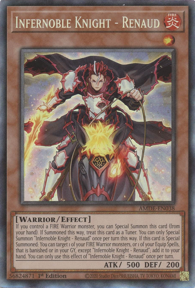 Infernoble Knight - Renaud [AMDE-EN038] Collector's Rare | Jomio and Rueliete's Cards and Comics