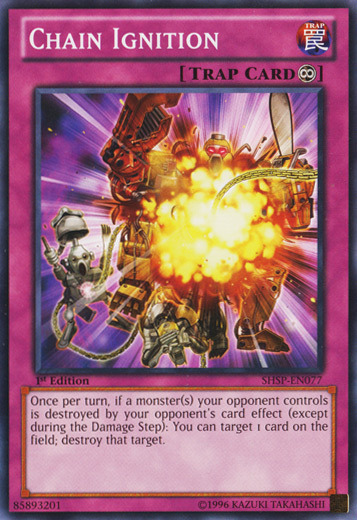 Chain Ignition [SHSP-EN077] Common | Jomio and Rueliete's Cards and Comics
