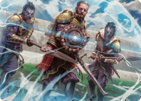 Argivian Phalanx Art Card [Dominaria United Art Series] | Jomio and Rueliete's Cards and Comics
