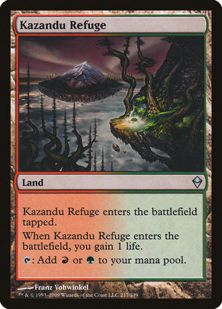 Kazandu Refuge [Zendikar] | Jomio and Rueliete's Cards and Comics