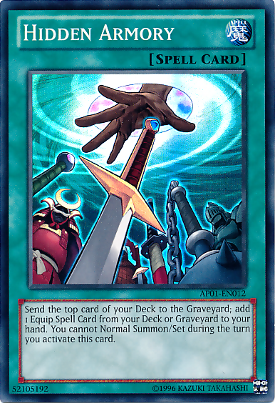 Hidden Armory [AP01-EN012] Super Rare | Jomio and Rueliete's Cards and Comics