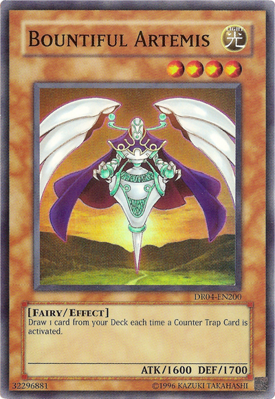 Bountiful Artemis [DR04-EN200] Super Rare | Jomio and Rueliete's Cards and Comics