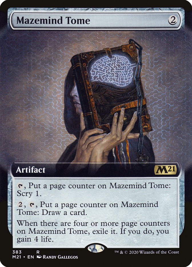 Mazemind Tome (Extended Art) [Core Set 2021] | Jomio and Rueliete's Cards and Comics