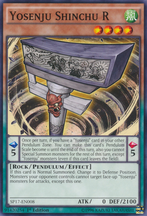 Yosenju Shinchu R [SP17-EN008] Common | Jomio and Rueliete's Cards and Comics
