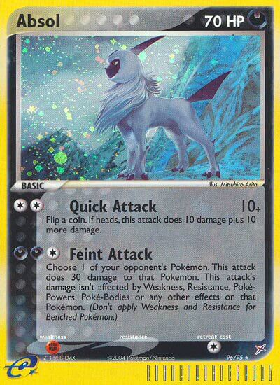 Absol (96/95) [EX: Team Magma vs Team Aqua] | Jomio and Rueliete's Cards and Comics