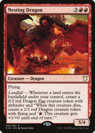 Nesting Dragon [Commander 2018] | Jomio and Rueliete's Cards and Comics