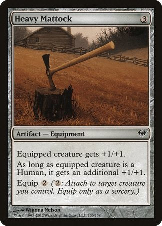 Heavy Mattock [Dark Ascension] | Jomio and Rueliete's Cards and Comics