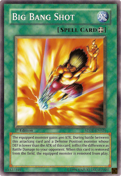 Big Bang Shot [SDDE-EN024] Common | Jomio and Rueliete's Cards and Comics