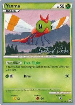 Yanma (84/102) (Megazone - Gustavo Wada) [World Championships 2011] | Jomio and Rueliete's Cards and Comics