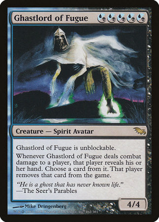 Ghastlord of Fugue [Shadowmoor] | Jomio and Rueliete's Cards and Comics