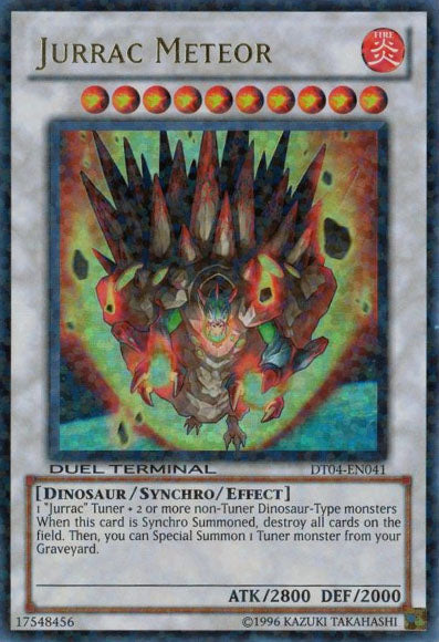 Jurrac Meteor [DT04-EN041] Ultra Rare | Jomio and Rueliete's Cards and Comics