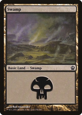 Swamp (238) [Theros] | Jomio and Rueliete's Cards and Comics