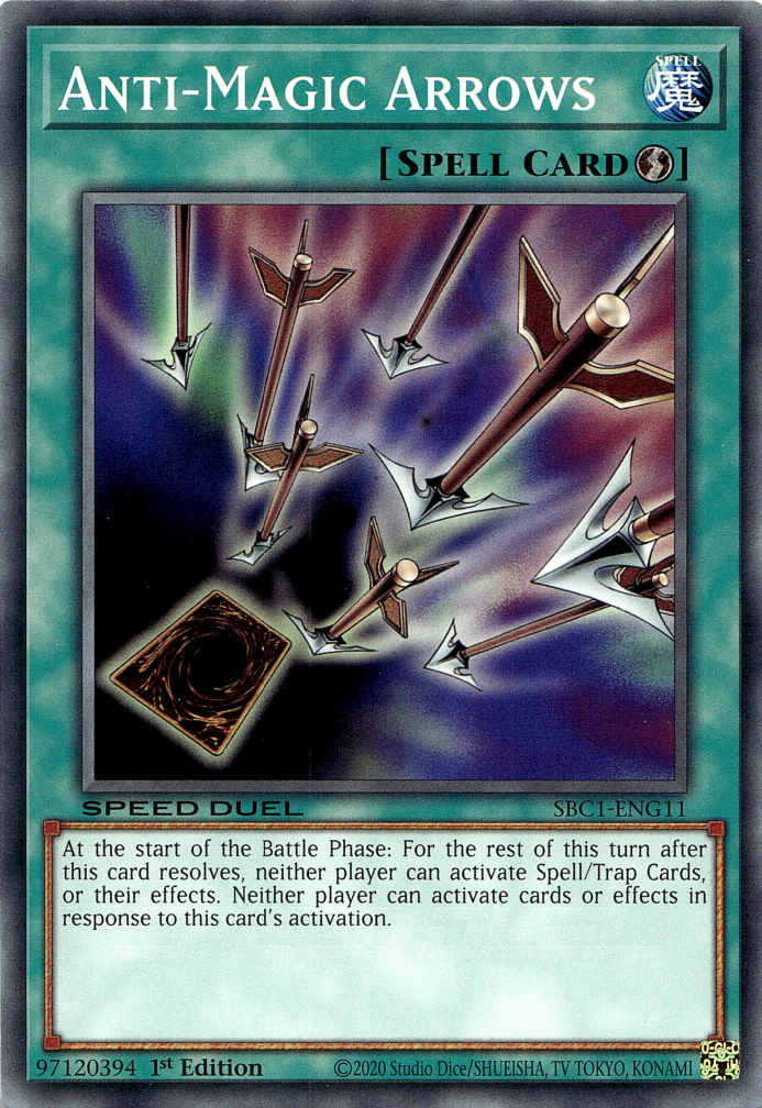 Anti-Magic Arrows [SBC1-ENG11] Common | Jomio and Rueliete's Cards and Comics