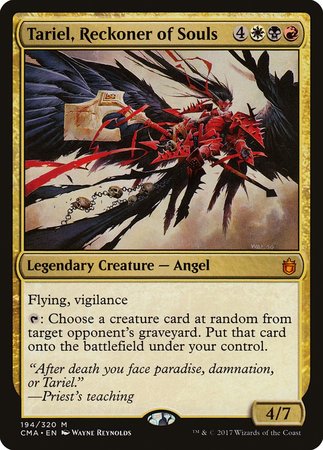Tariel, Reckoner of Souls [Commander Anthology] | Jomio and Rueliete's Cards and Comics