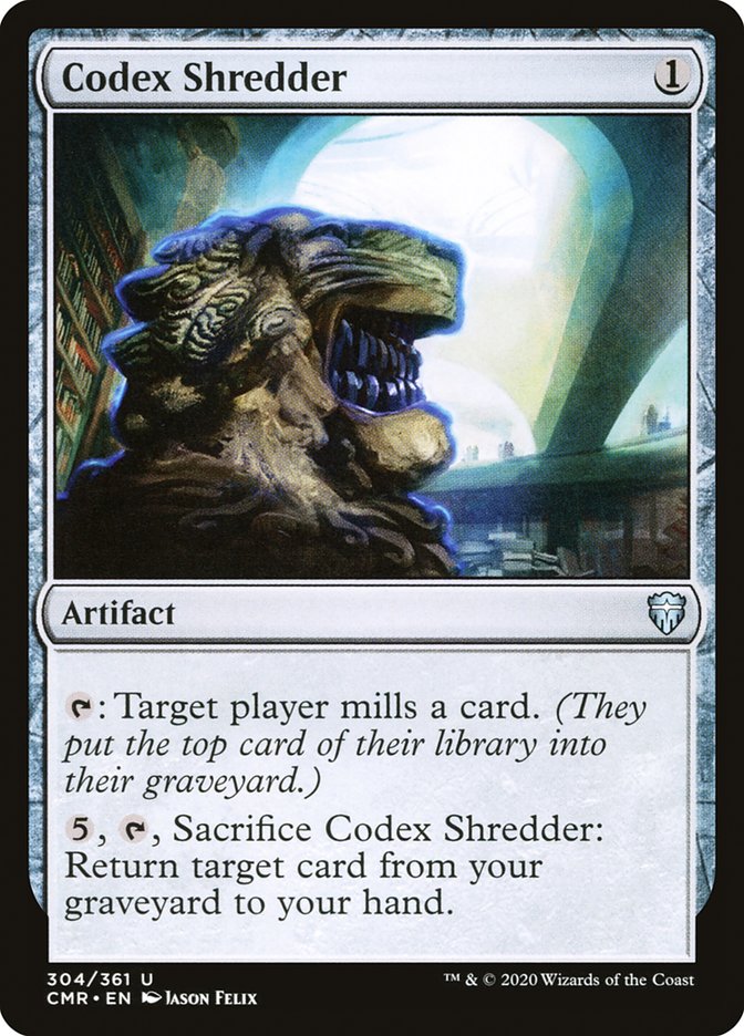 Codex Shredder [Commander Legends] | Jomio and Rueliete's Cards and Comics