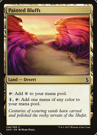 Painted Bluffs [Amonkhet] | Jomio and Rueliete's Cards and Comics