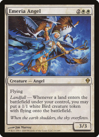 Emeria Angel [Zendikar] | Jomio and Rueliete's Cards and Comics