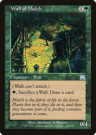 Wall of Mulch [Onslaught] | Jomio and Rueliete's Cards and Comics