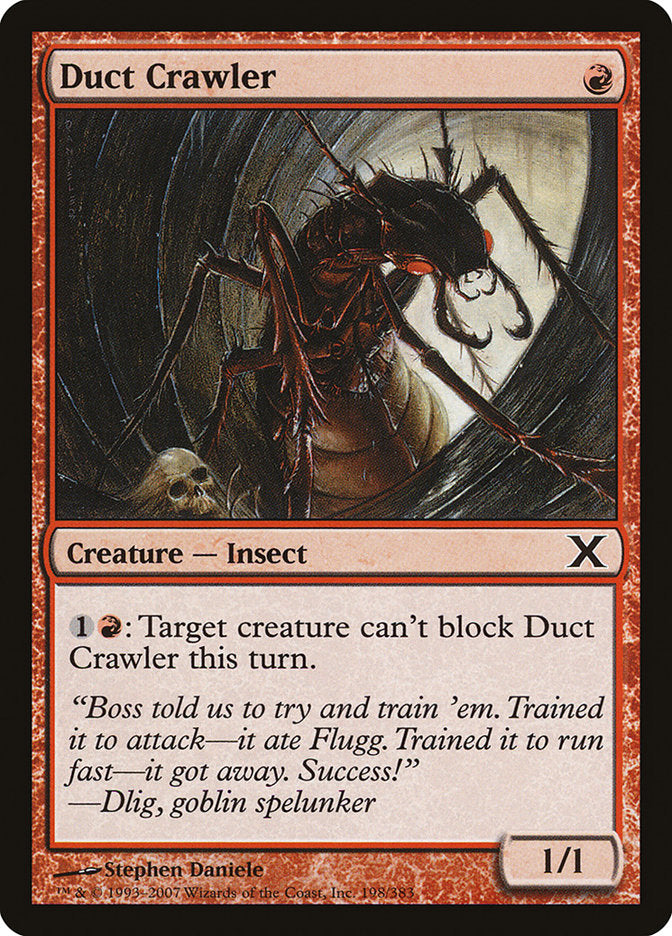 Duct Crawler [Tenth Edition] | Jomio and Rueliete's Cards and Comics