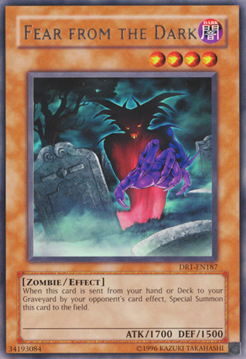 Fear from the Dark [DR1-EN187] Rare | Jomio and Rueliete's Cards and Comics