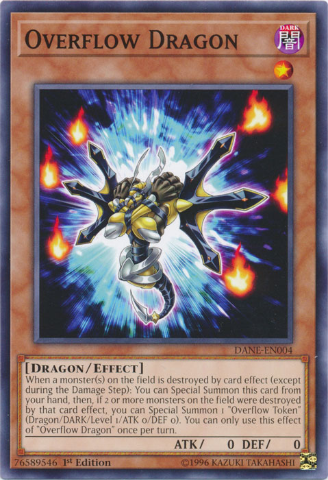 Overflow Dragon [DANE-EN004] Common | Jomio and Rueliete's Cards and Comics