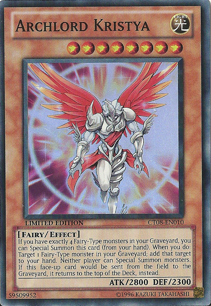 Archlord Kristya [CT08-EN010] Super Rare | Jomio and Rueliete's Cards and Comics