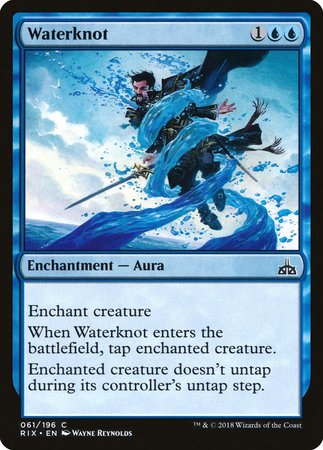 Waterknot [Rivals of Ixalan] | Jomio and Rueliete's Cards and Comics