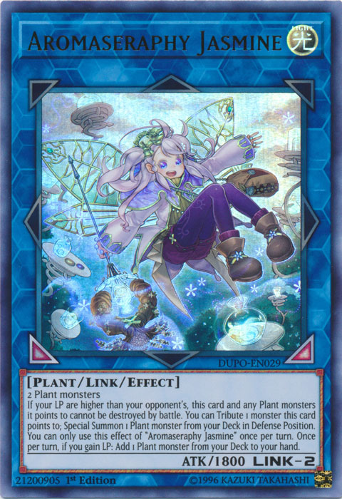 Aromaseraphy Jasmine [DUPO-EN029] Ultra Rare | Jomio and Rueliete's Cards and Comics