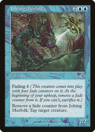Jolting Merfolk [Nemesis] | Jomio and Rueliete's Cards and Comics