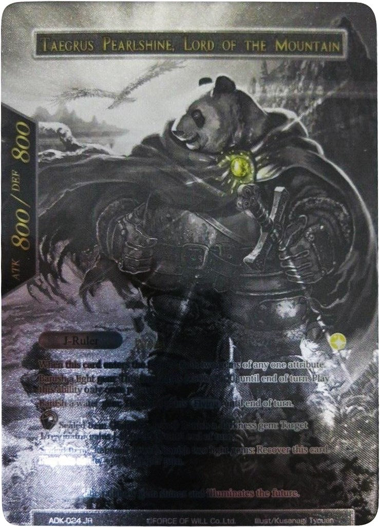 Taegrus Pearlshine // Taegrus Pearlshine, Lord of the Mountain (Uber Rare) (ADK-024) [Advent of the Demon King] | Jomio and Rueliete's Cards and Comics