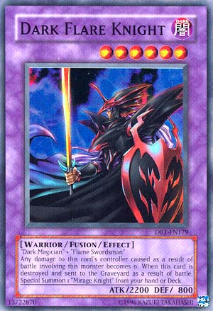 Dark Flare Knight [DR1-EN179] Super Rare | Jomio and Rueliete's Cards and Comics