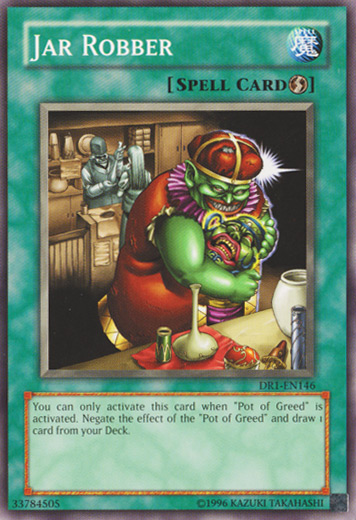 Jar Robber [DR1-EN146] Common | Jomio and Rueliete's Cards and Comics