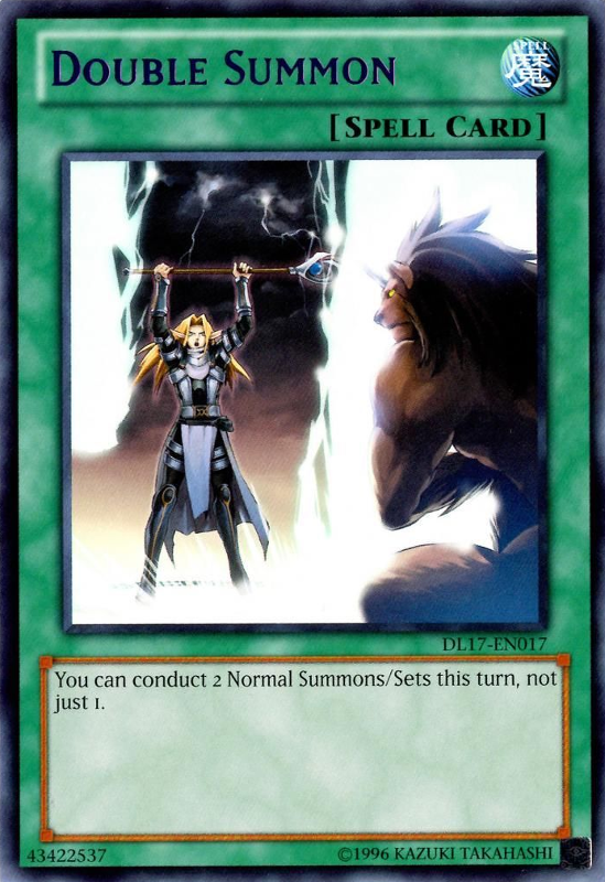 Double Summon (Purple) [DL17-EN017] Rare | Jomio and Rueliete's Cards and Comics