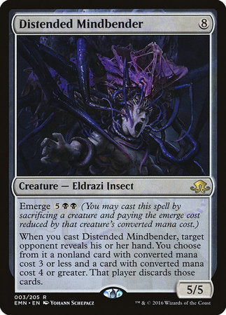 Distended Mindbender [Eldritch Moon] | Jomio and Rueliete's Cards and Comics