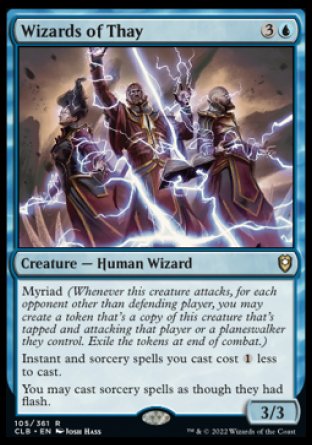 Wizards of Thay [Commander Legends: Battle for Baldur's Gate] | Jomio and Rueliete's Cards and Comics
