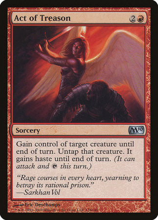 Act of Treason [Magic 2010] | Jomio and Rueliete's Cards and Comics