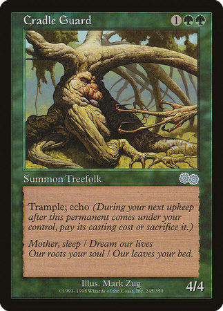 Cradle Guard [Urza's Saga] | Jomio and Rueliete's Cards and Comics