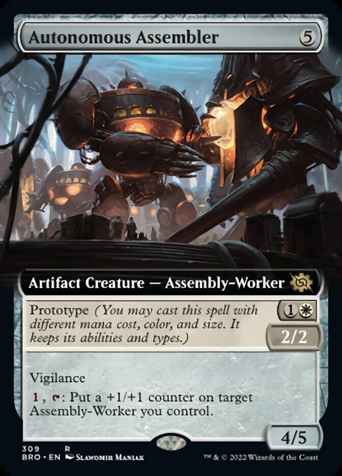 Autonomous Assembler (Extended Art) [The Brothers' War] | Jomio and Rueliete's Cards and Comics