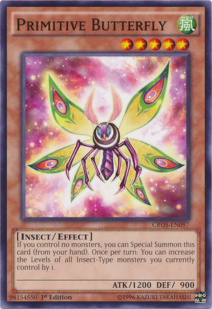 Primitive Butterfly [CROS-EN097] Common | Jomio and Rueliete's Cards and Comics